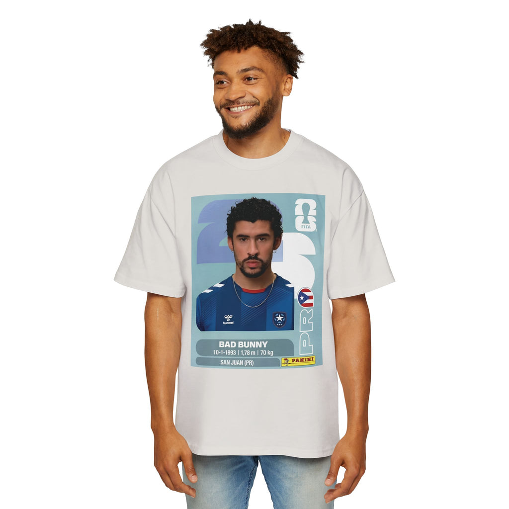 Bad conejo panini  - Men's Heavy Oversized Tee