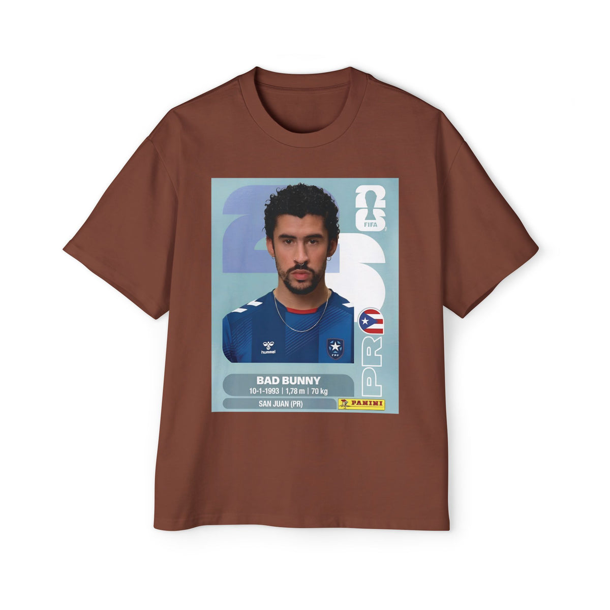 Bad conejo panini  - Men's Heavy Oversized Tee