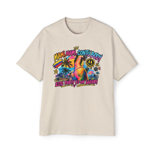 Con tu body - Men's Heavy Oversized Tee