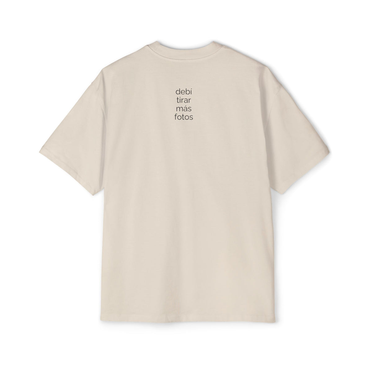 Copy of Debí tirar más fotos - Men's Heavy Oversized Tee
