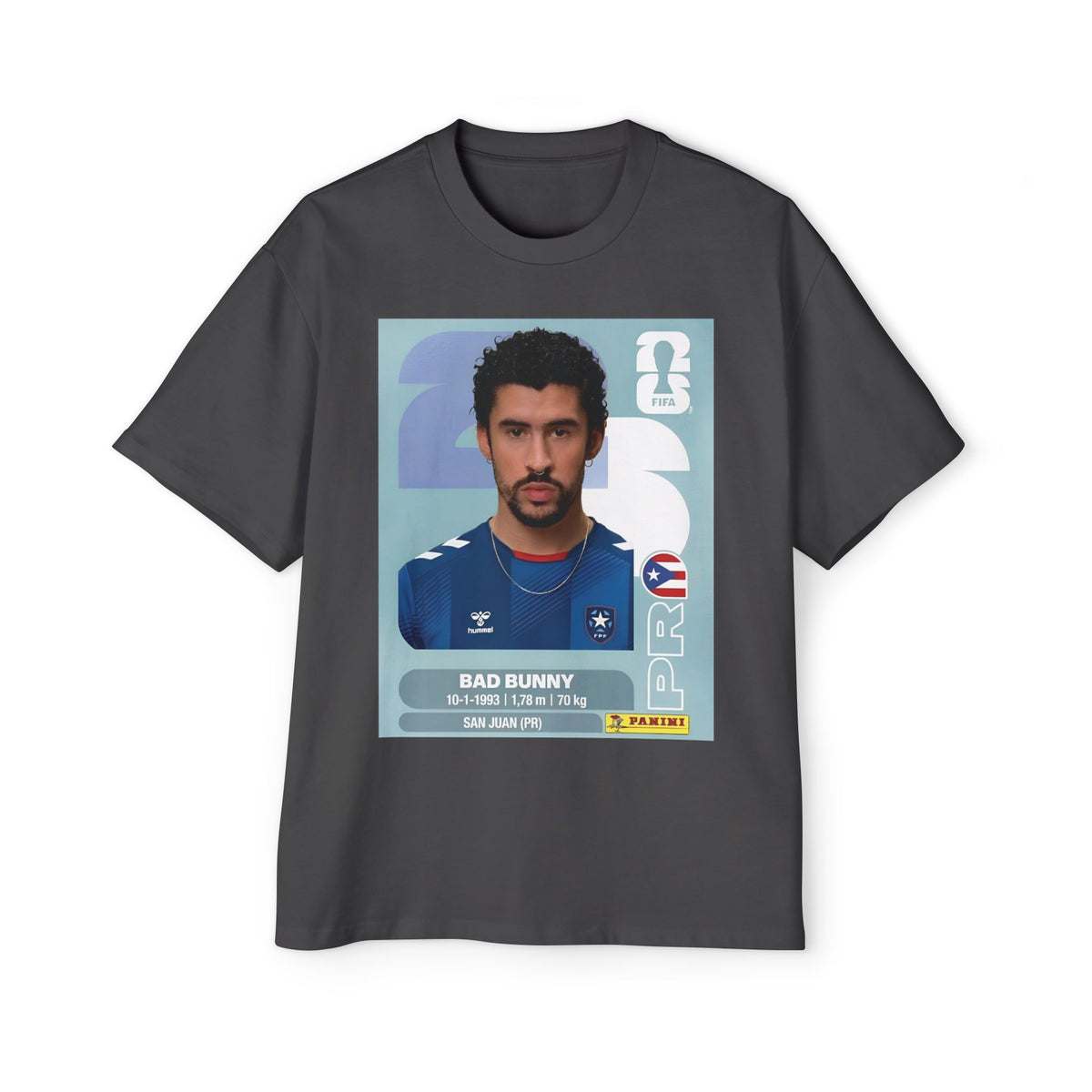 Bad conejo panini  - Men's Heavy Oversized Tee