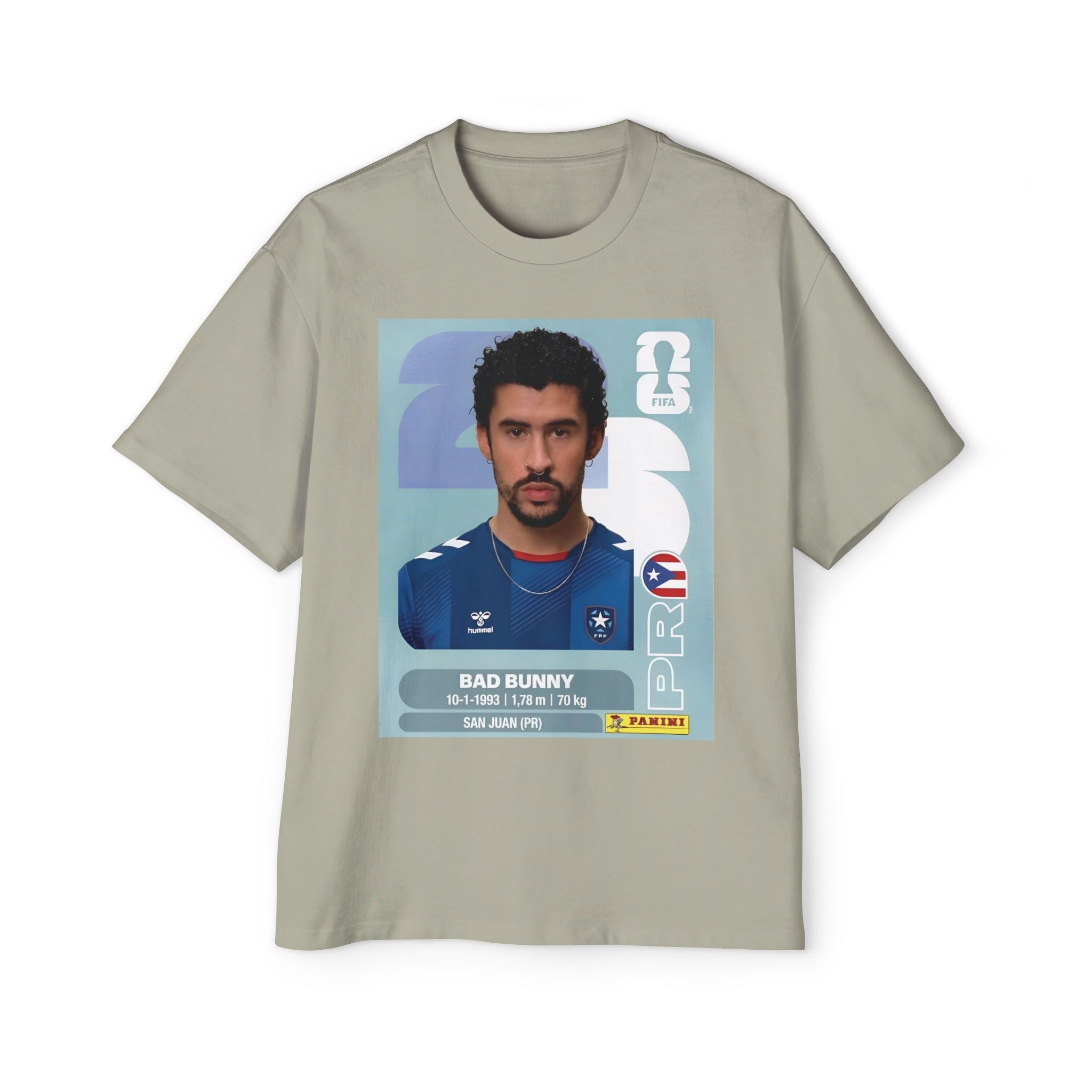 Bad conejo panini  - Men's Heavy Oversized Tee