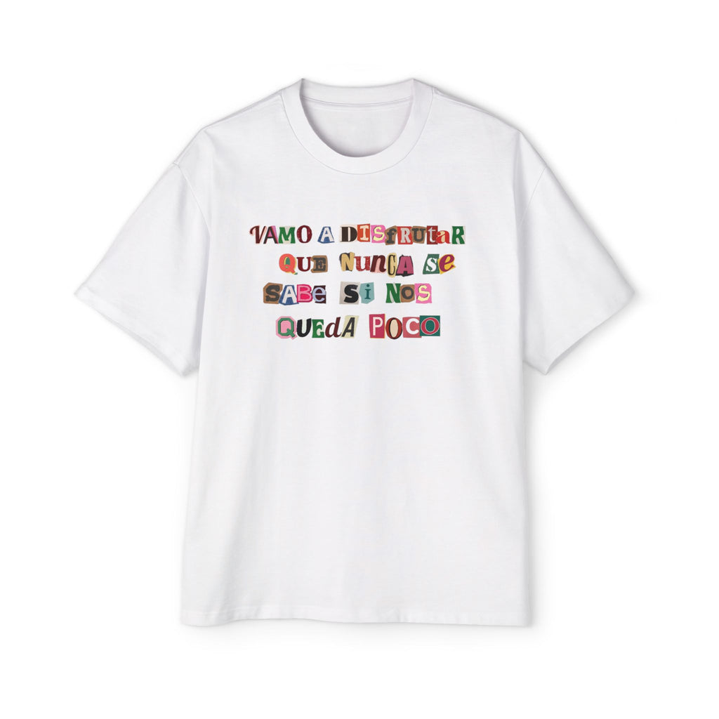 Vamo a disfrutar - Men's Heavy Oversized Tee