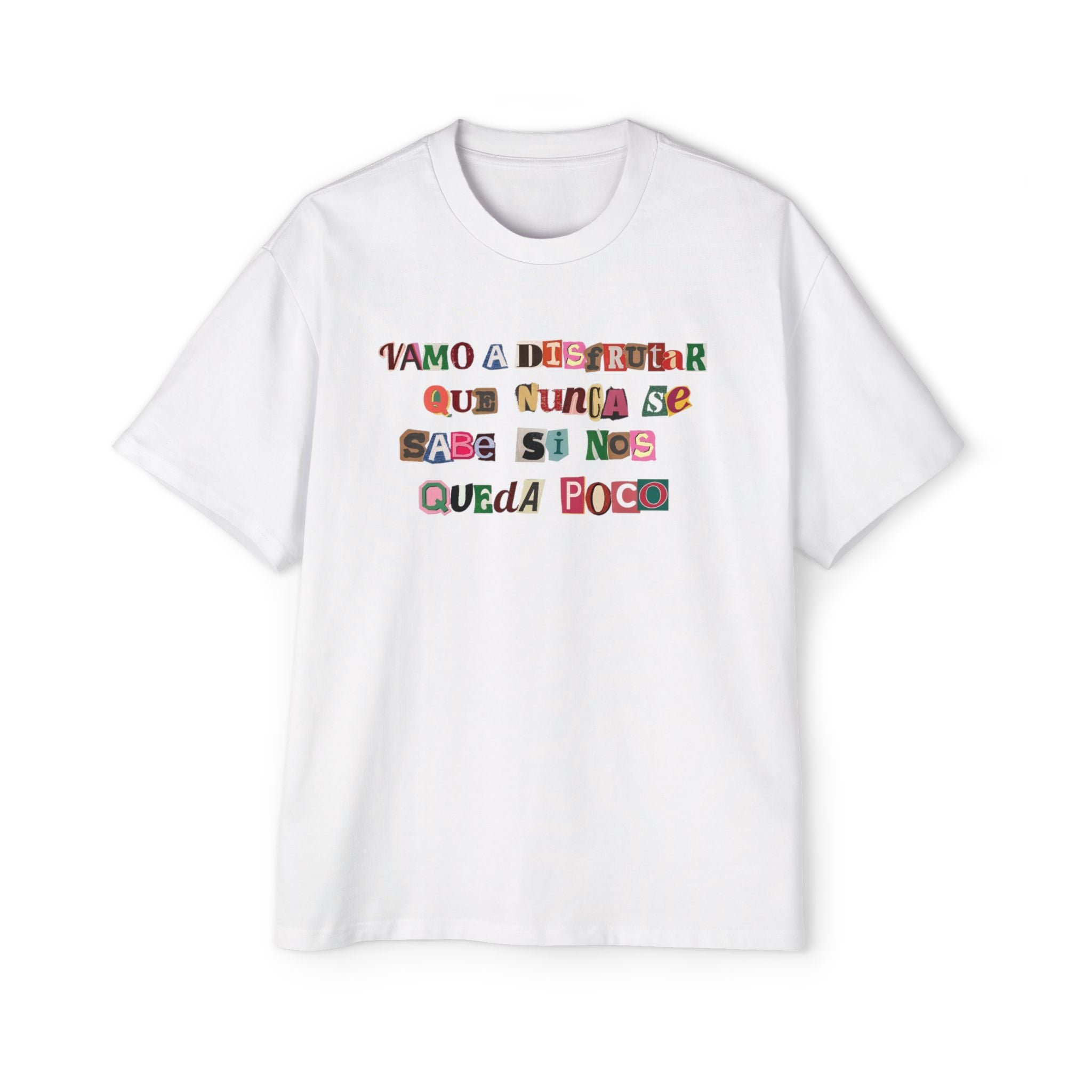 Vamo a disfrutar - Men's Heavy Oversized Tee