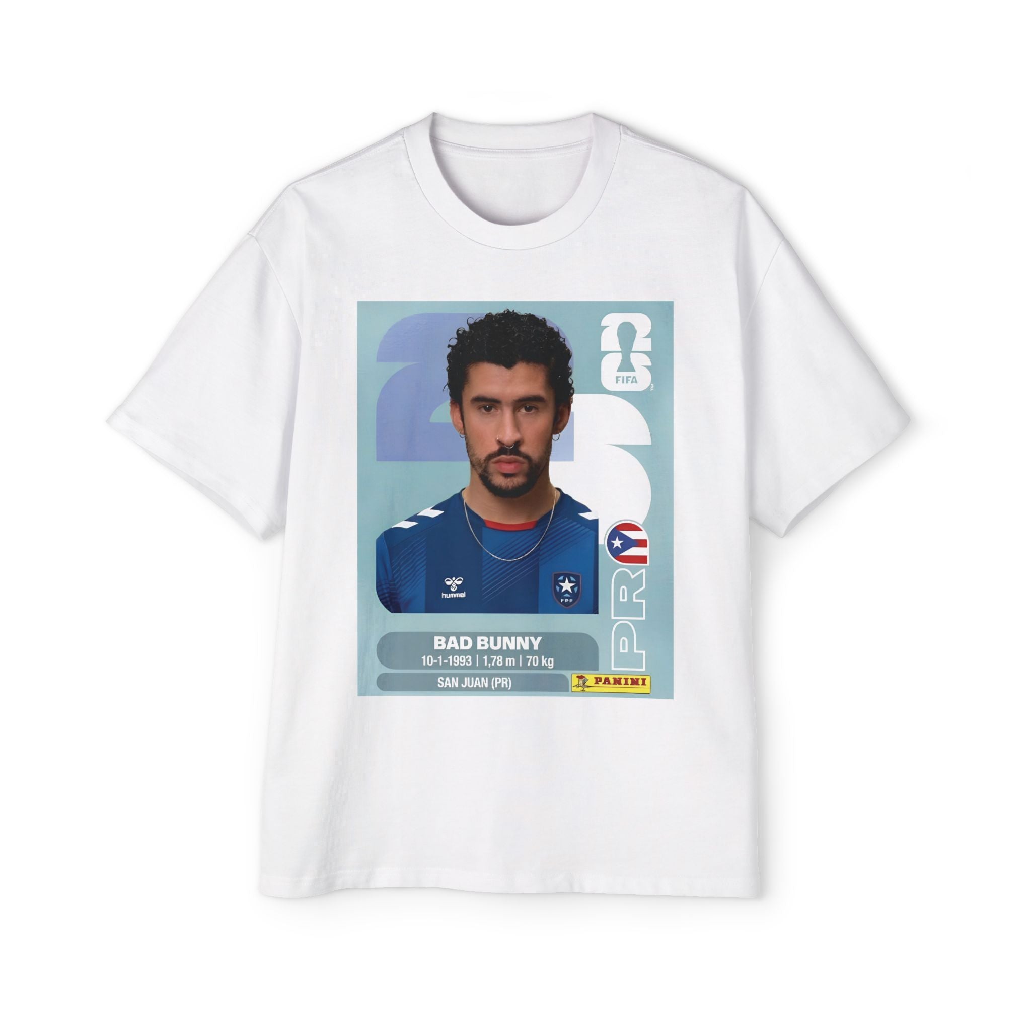Bad conejo panini  - Men's Heavy Oversized Tee