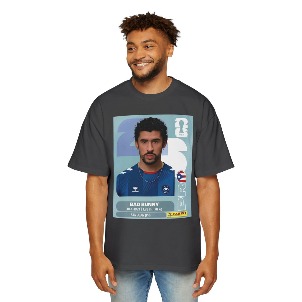 Bad conejo panini  - Men's Heavy Oversized Tee
