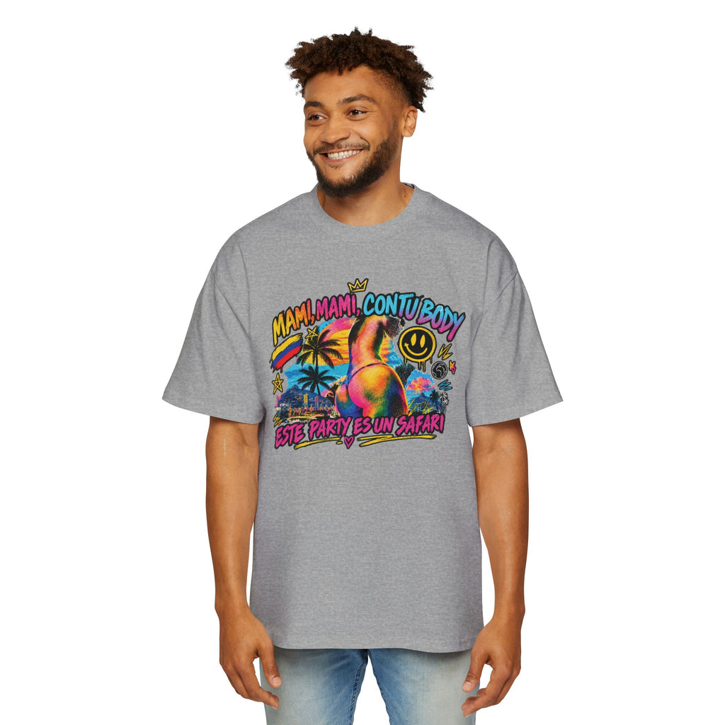 Con tu body - Men's Heavy Oversized Tee