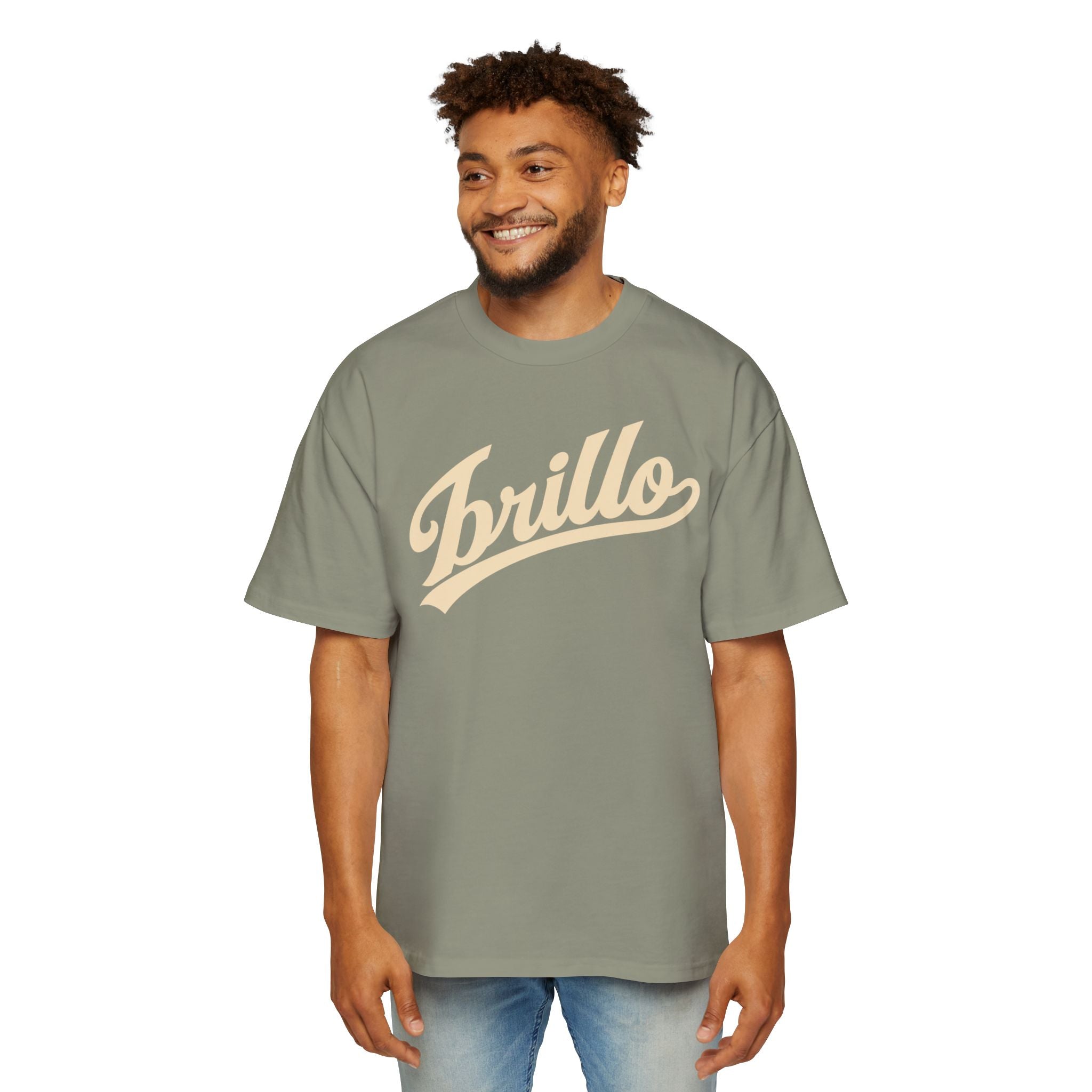 Brillo  - Men's Heavy Oversized Tee