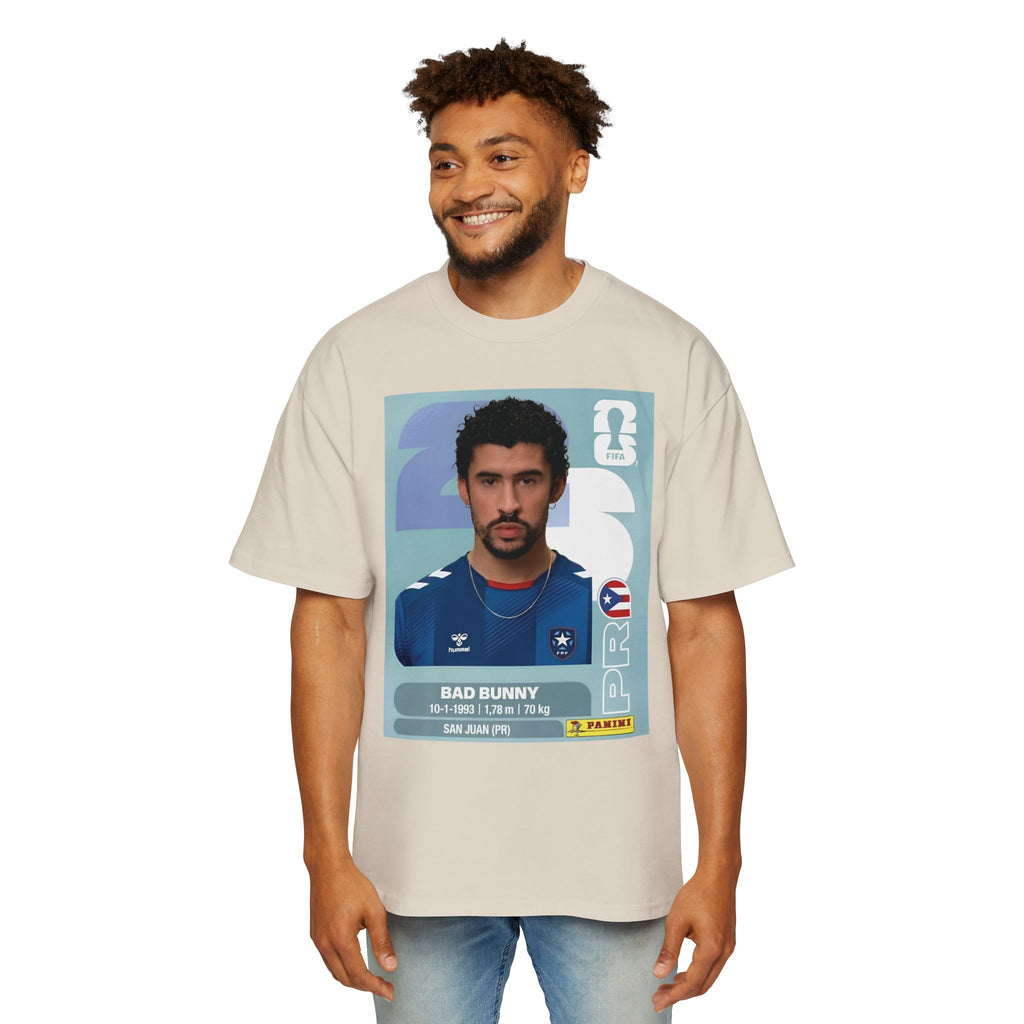 Bad conejo panini  - Men's Heavy Oversized Tee