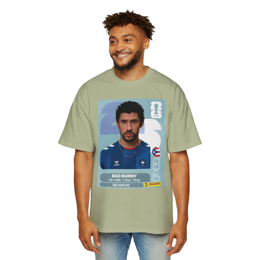 Bad conejo panini  - Men's Heavy Oversized Tee