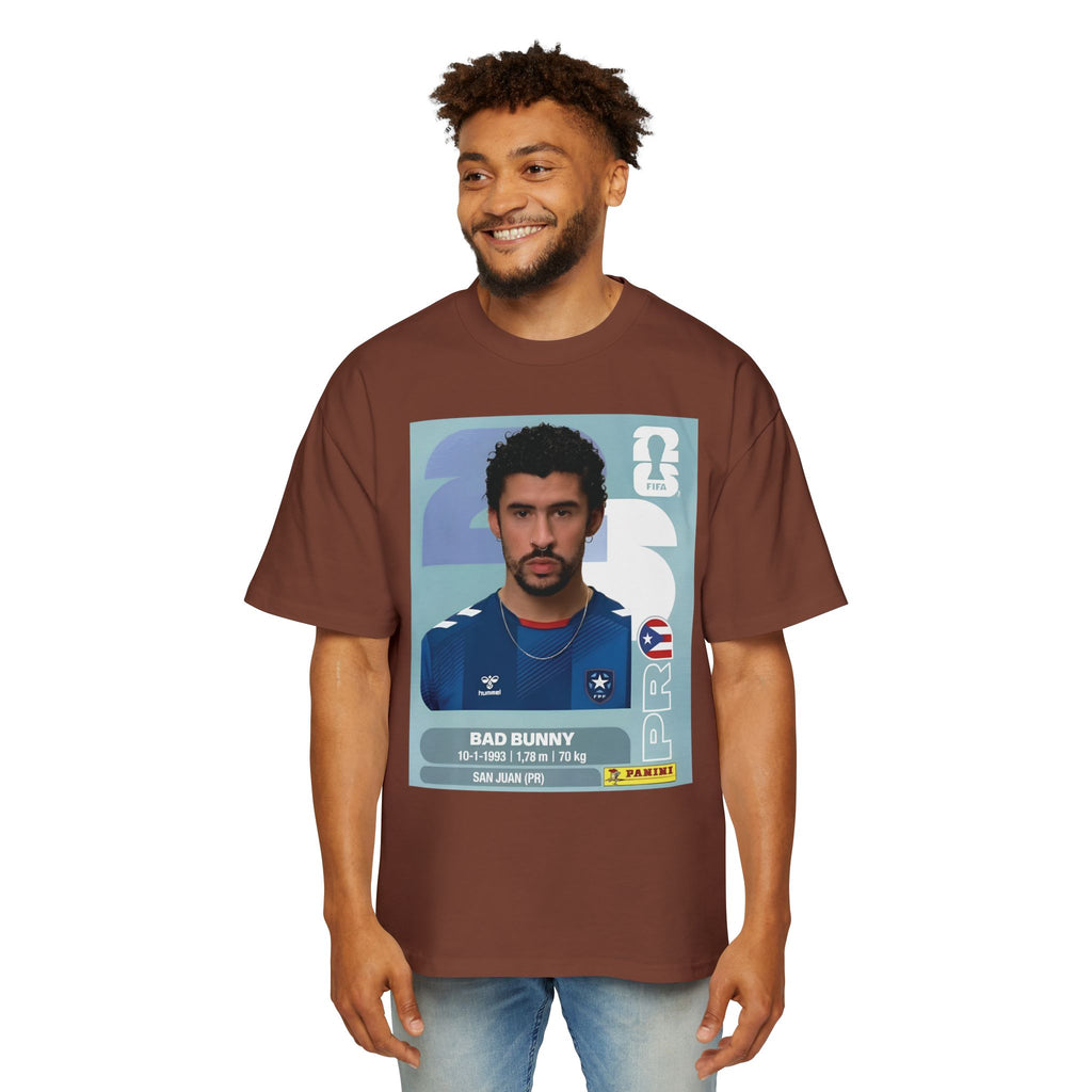 Bad conejo panini  - Men's Heavy Oversized Tee