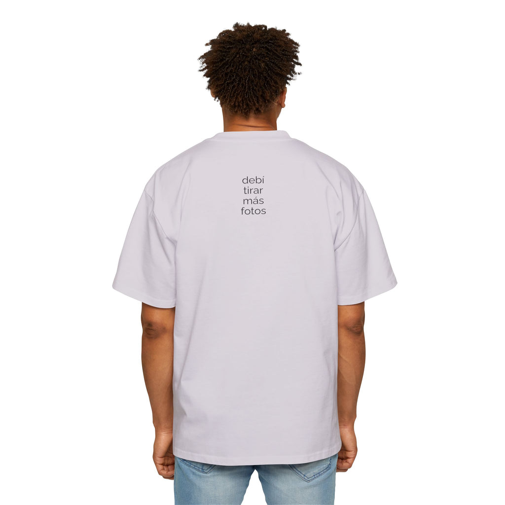 Copy of Debí tirar más fotos - Men's Heavy Oversized Tee