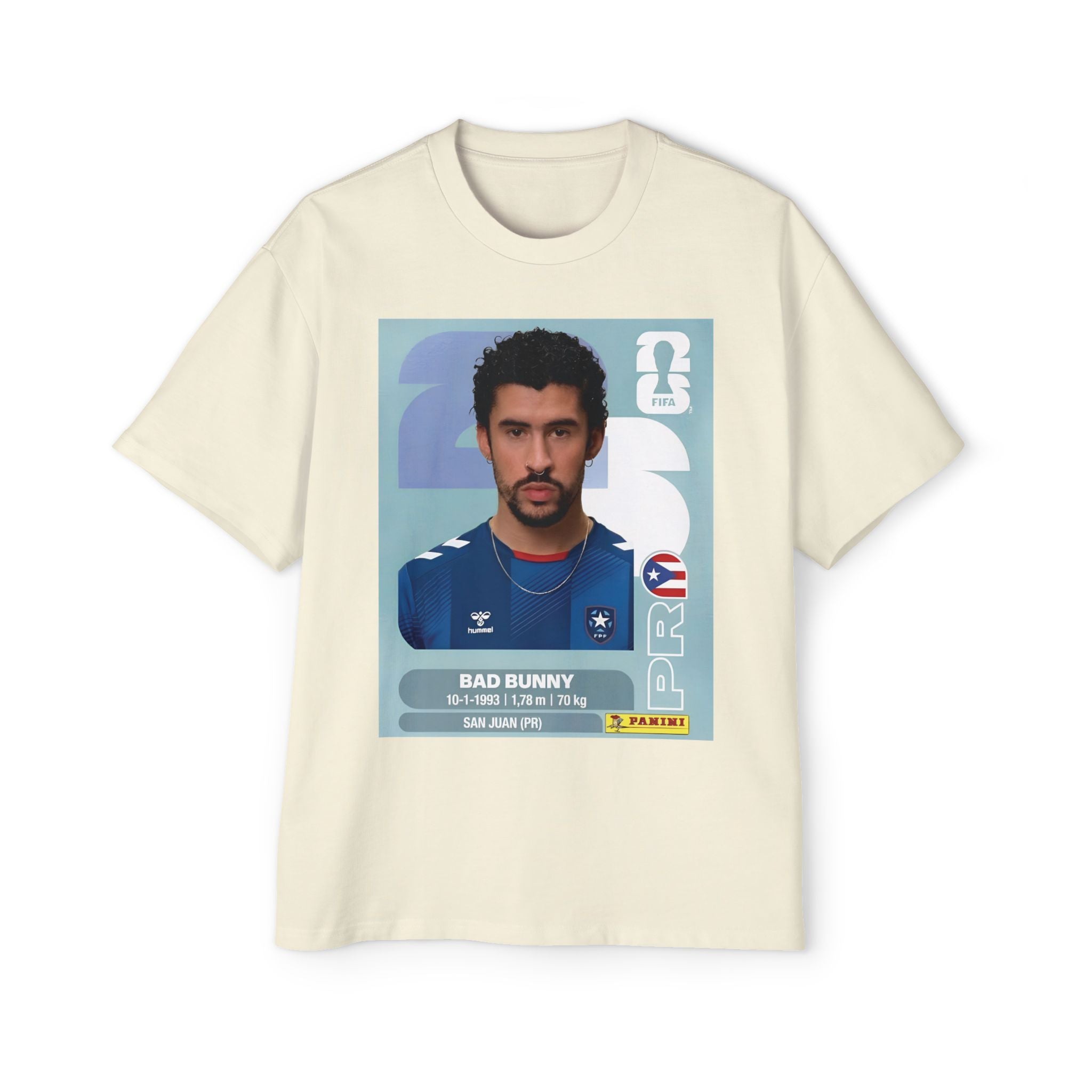 Bad conejo panini  - Men's Heavy Oversized Tee