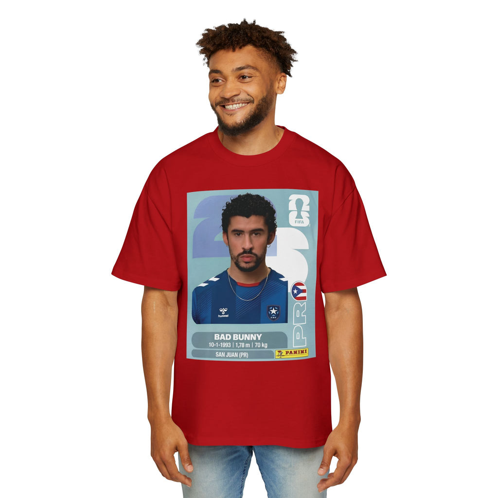 Bad conejo panini  - Men's Heavy Oversized Tee