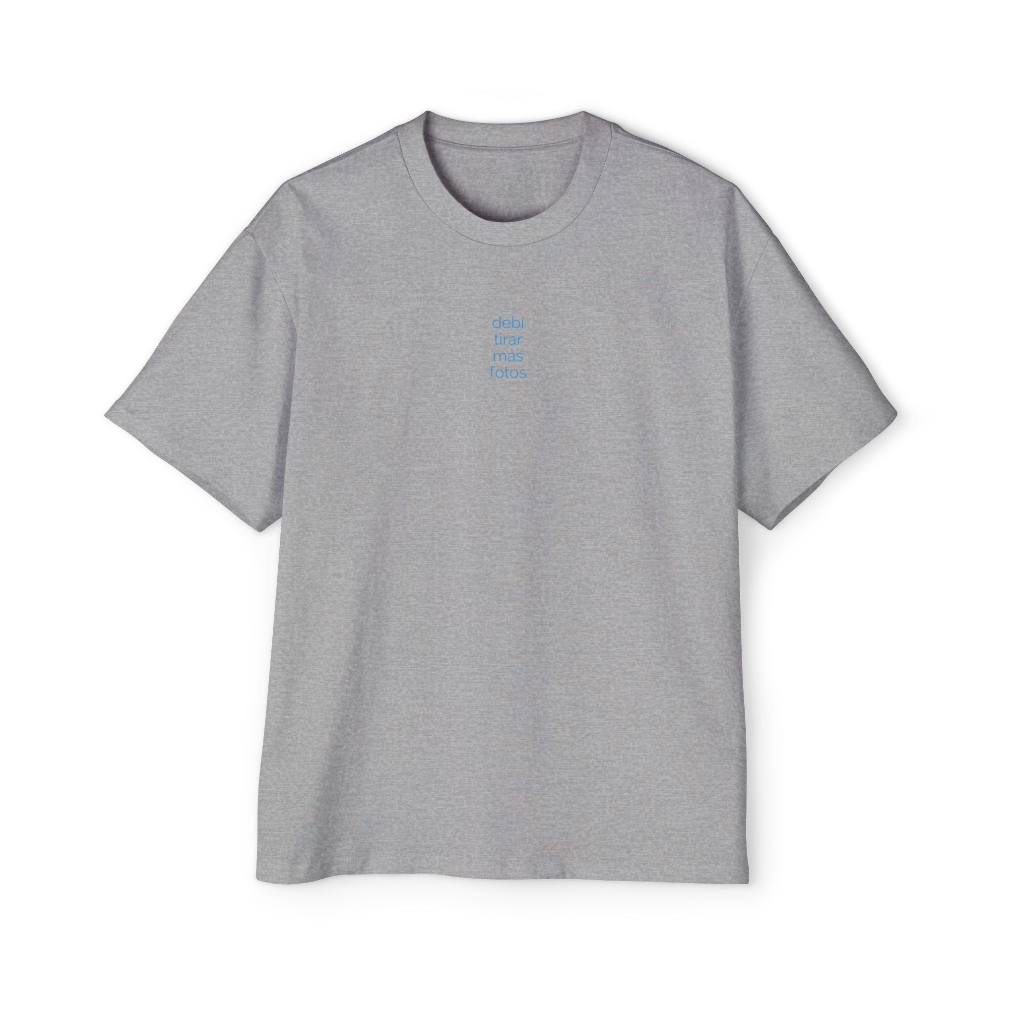Mientras uno está vivo - Men's Heavy Oversized Tee