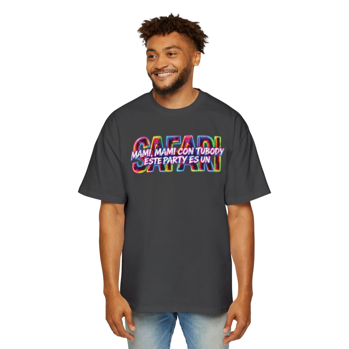 Copy of Con tu Body - Men's Heavy Oversized Tee