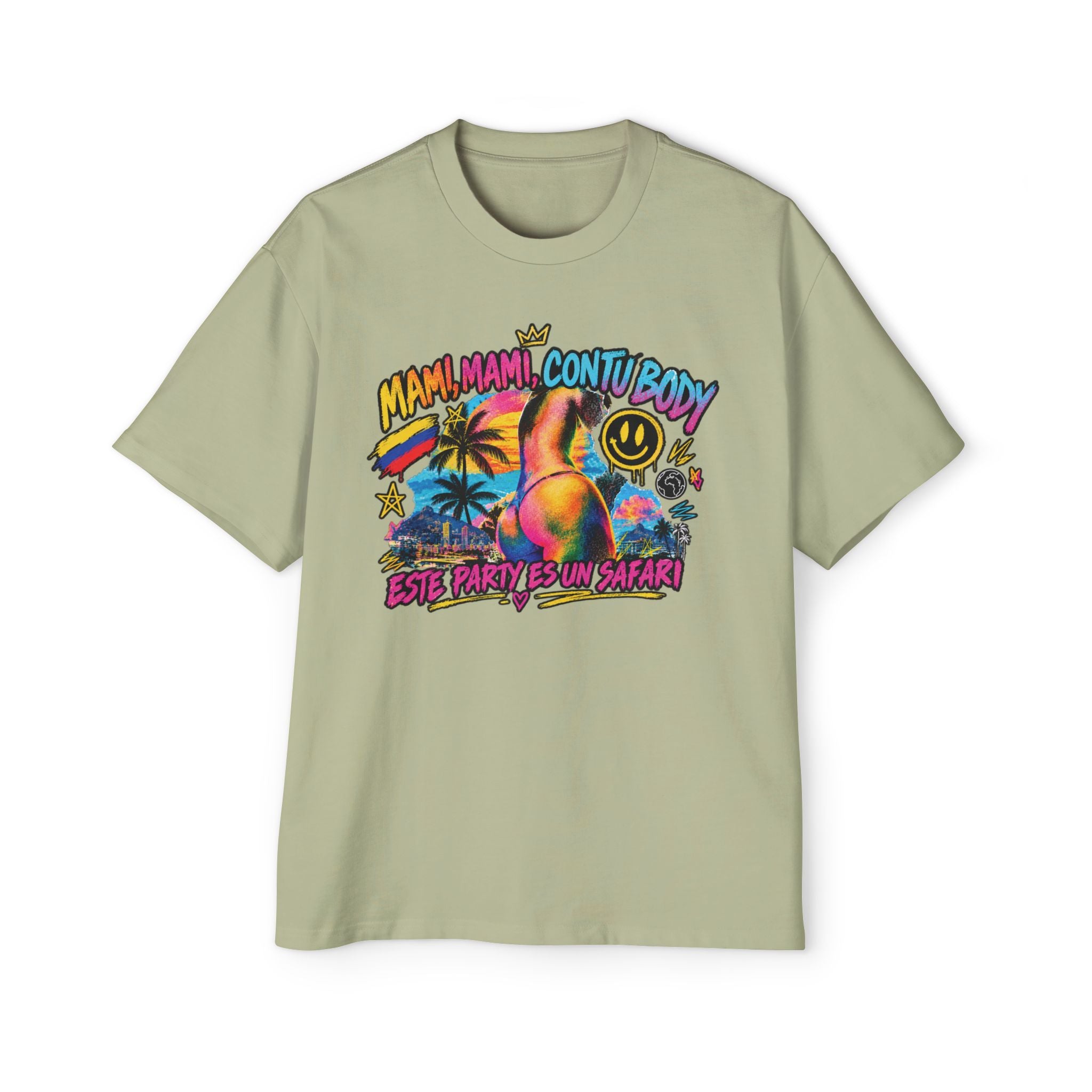 Con tu body - Men's Heavy Oversized Tee
