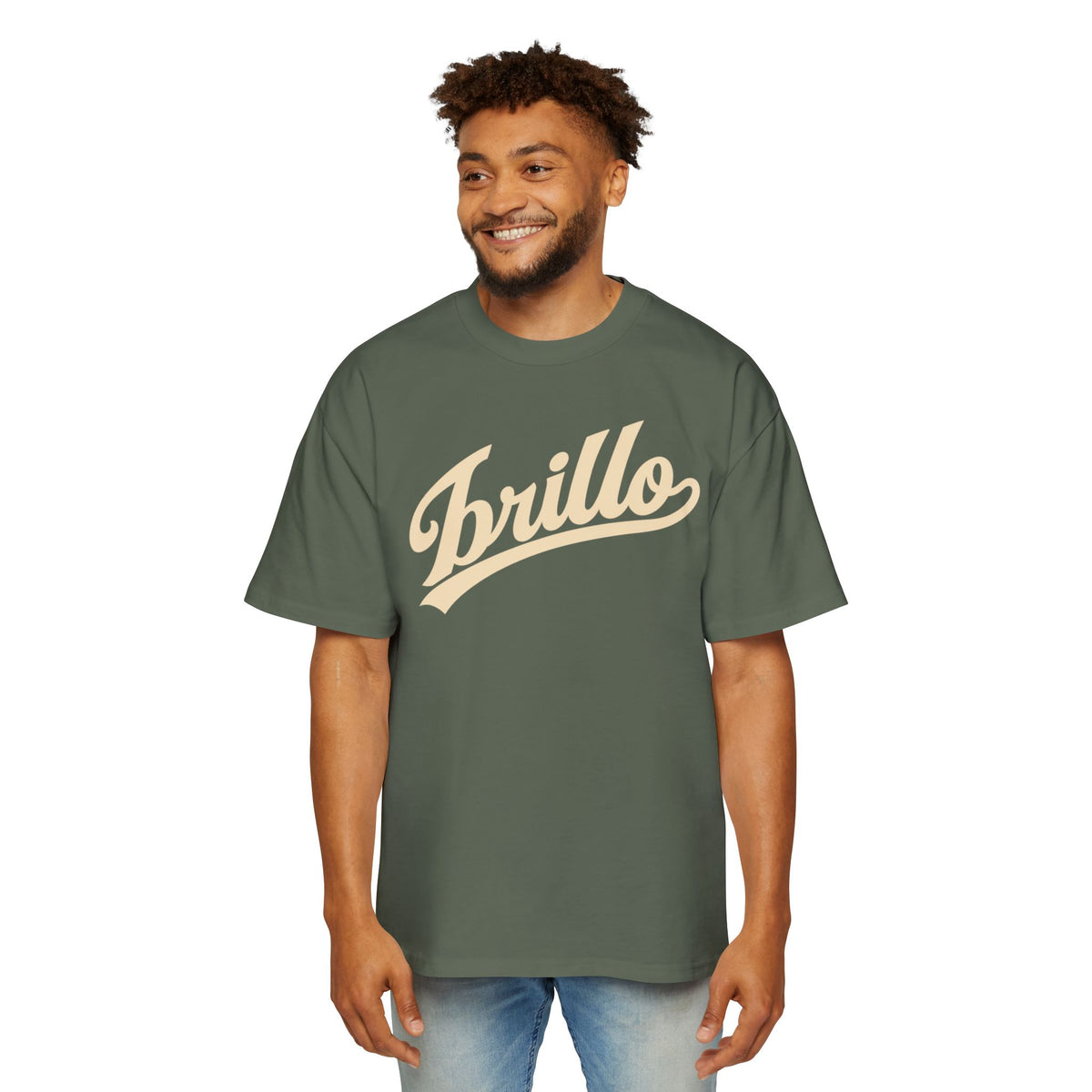 Brillo  - Men's Heavy Oversized Tee