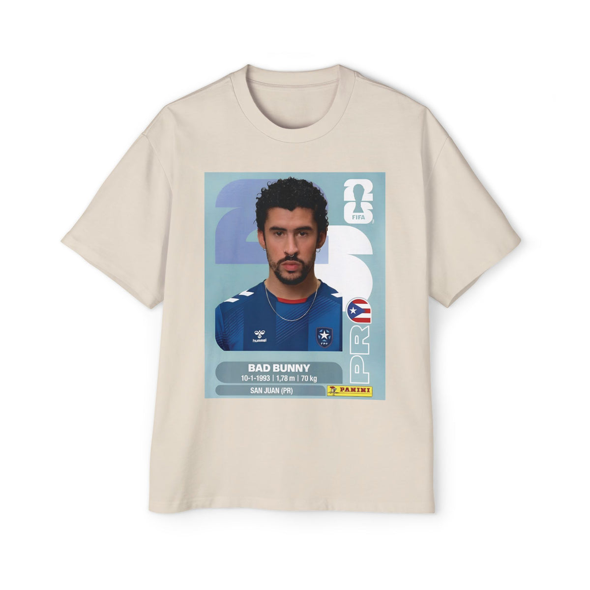Bad conejo panini  - Men's Heavy Oversized Tee