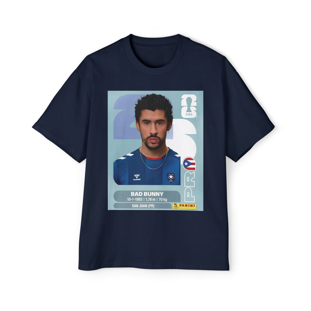 Bad conejo panini  - Men's Heavy Oversized Tee