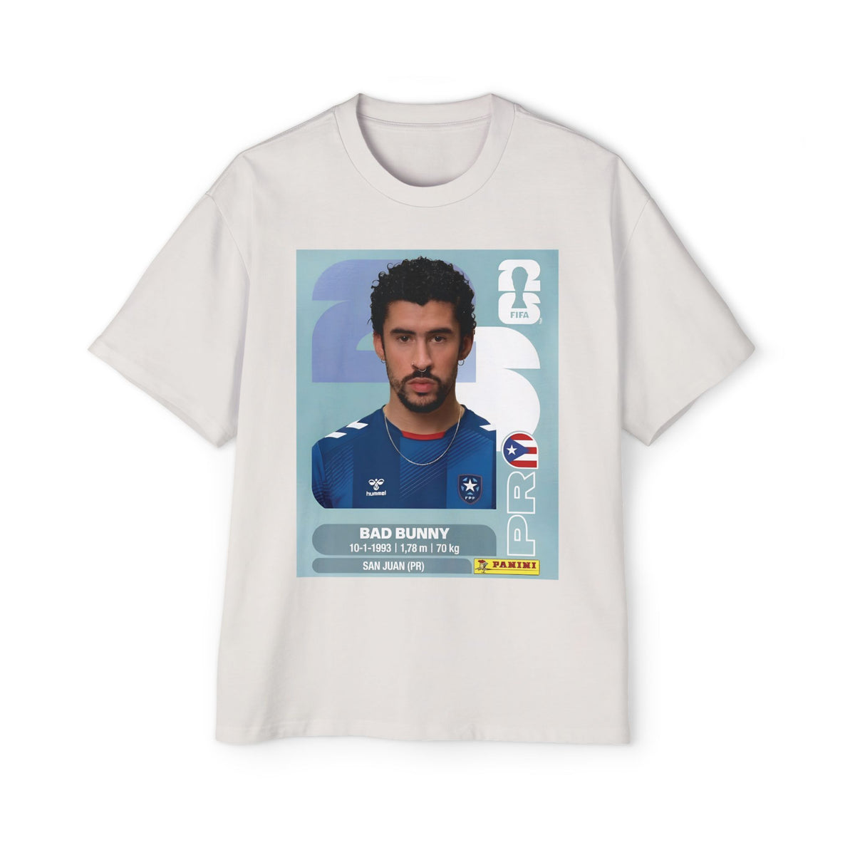 Bad conejo panini  - Men's Heavy Oversized Tee