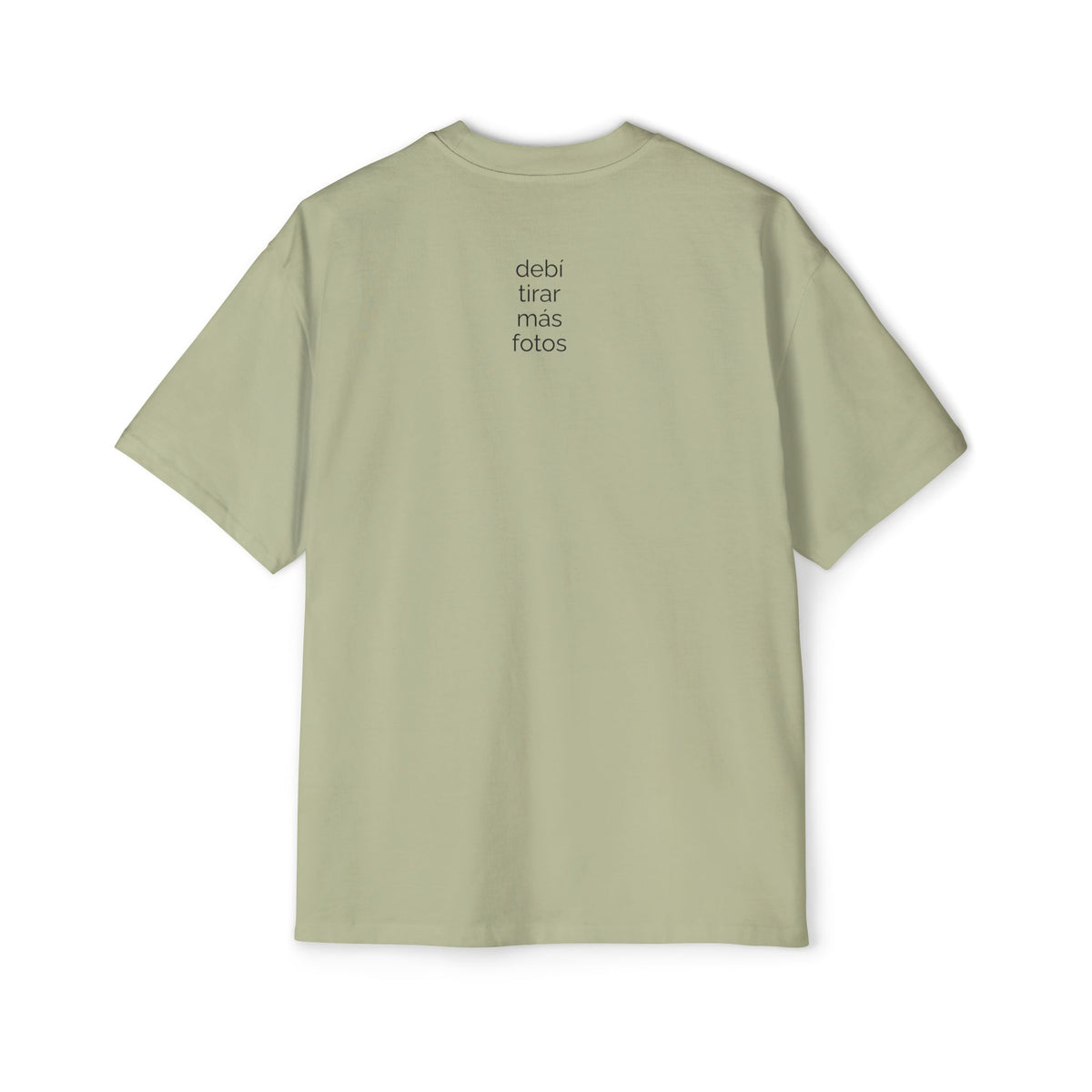 Copy of Debí tirar más fotos - Men's Heavy Oversized Tee