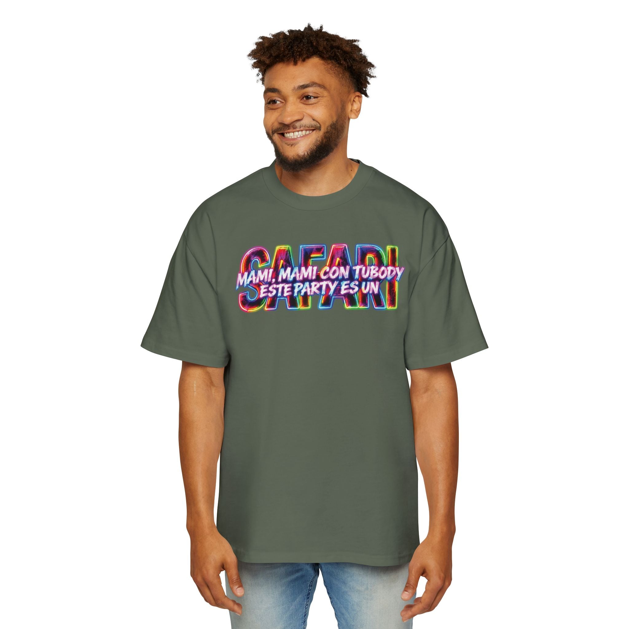 Copy of Con tu Body - Men's Heavy Oversized Tee