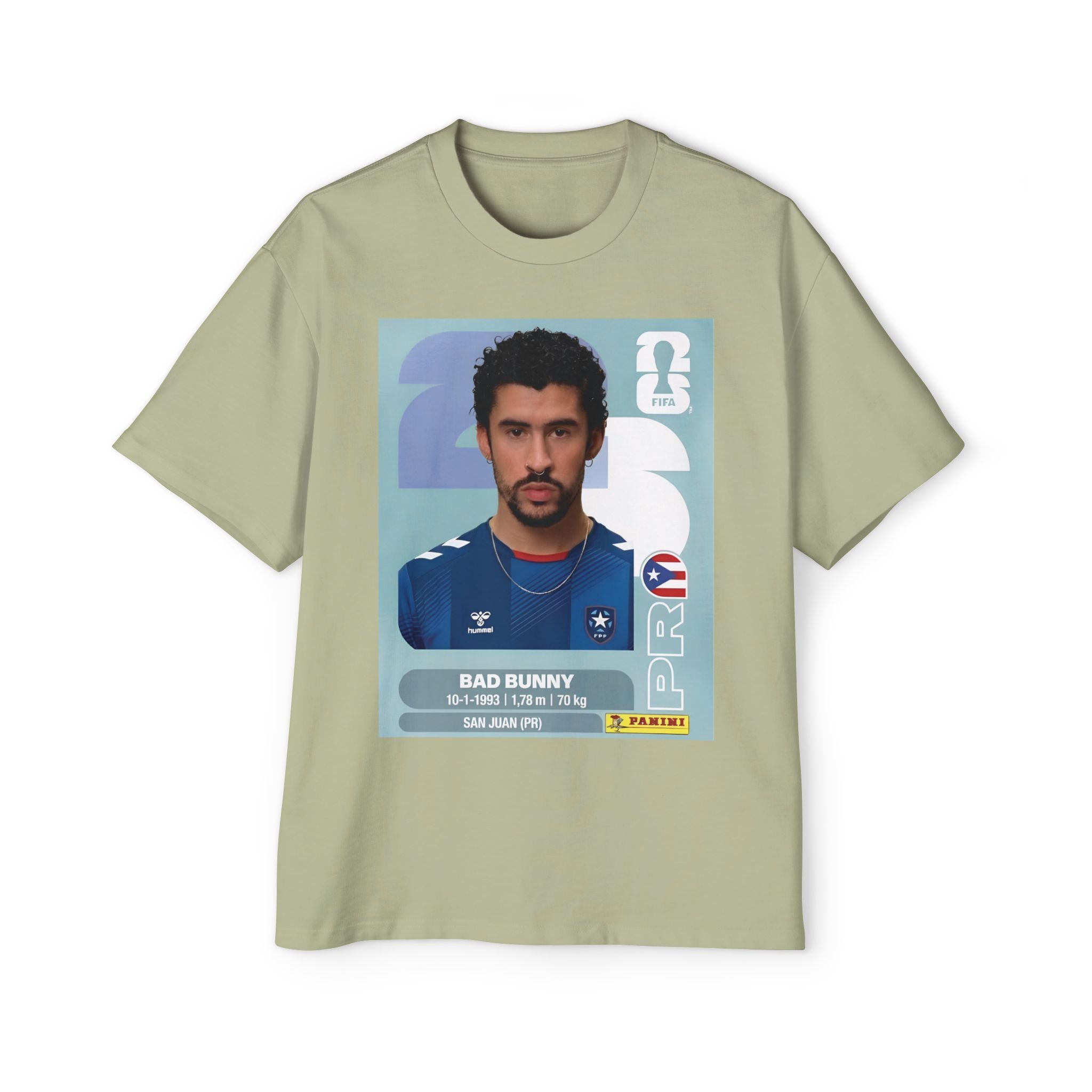 Bad conejo panini  - Men's Heavy Oversized Tee
