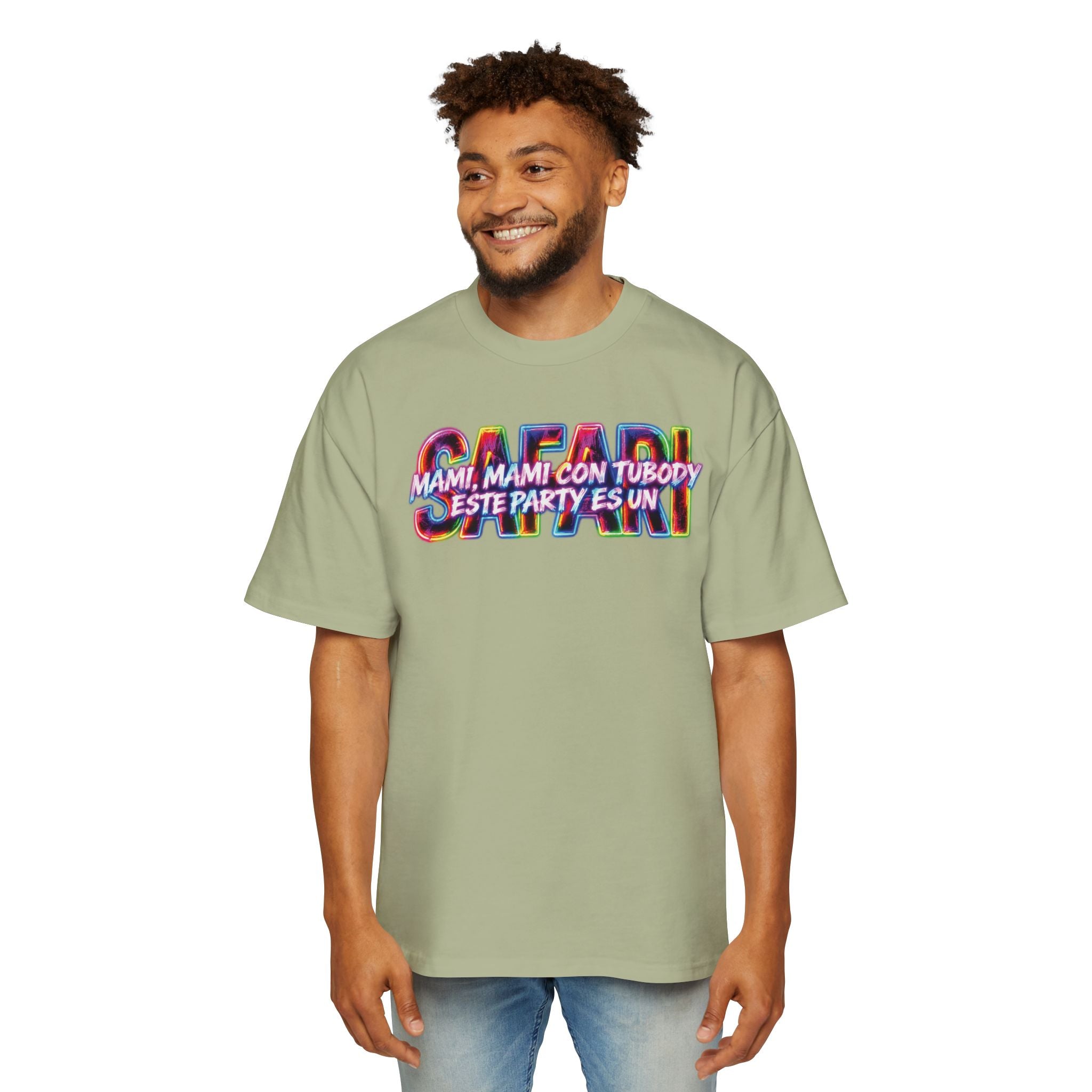 Copy of Con tu Body - Men's Heavy Oversized Tee